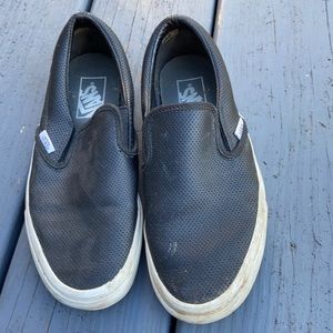Vans black 7.5 women's